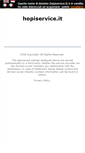 Mobile Screenshot of hopiservice.it